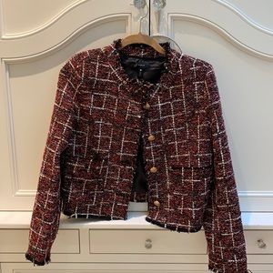 Tweed Aqua short jacket size M